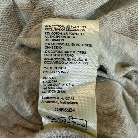 FREE PEOPLE FP Movement x Hatch Warm Up Jumpsuit S Maternity Heather Gray B66 - Picture 7 of 7